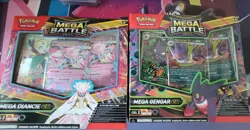 Pokemon Set of 2 (1 of each) Gengar/Diancie ex Mega Battle Deck - Image 1