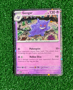 Pokemon TCG Gengar 094/165 Scarlet & Violet 151 Cosmos Holo Sam's Club Exclusive - Image 1