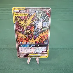 Pokemon Moltres & Zapdos & Articuno GX TAG TEAM Promo Holo SM210 Sm - Image 1
