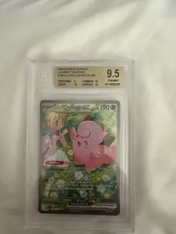 Lillie's Clefairy ex 184/159 SAR Journey Together Pokemon BGS 9.5 GEM MINT - Image 4