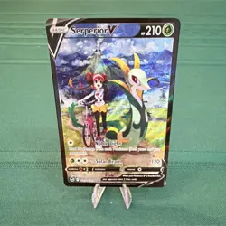 Pokemon Serperior V Full Art Ultra Rare Holo TG13/TG30 Silver Tempest - Image 1