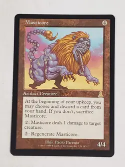 MTG Masticore (Urza's Destiny/Artifact/R) - BGM - Image 1