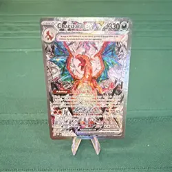 Pokemon Charizard ex Special Illustration Rare Full Art Holo 223/197 SV03 - Image 1