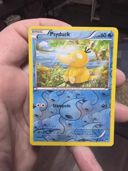 Psyduck 16/122 Common BREAKpoint Pokemon Reverse Holo LP - Image 1