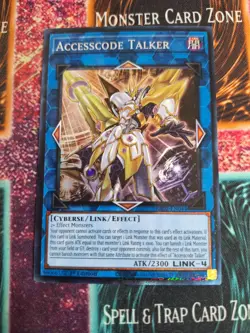 Yu-Gi-Oh! Accesscode Talker RA02-EN044 Collector's Rare 1st Edition Near Mint - Image 1