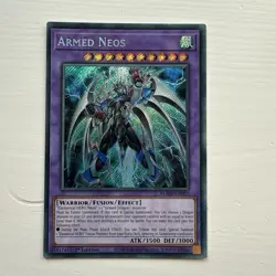 Yu-Gi-Oh Armed Neos Secret Rare 1st Edition BLMR-EN002 - Image 1