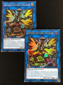 Yugioh Borrelsword Dragon BLC1-EN023 1st Ultra x2 (NM) - Image 1