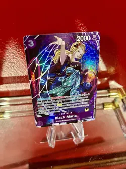 One Piece CCG Two Legends Black Maria Foil SR Parallel OP08-074 Alt Art NEW ENG - Image 2