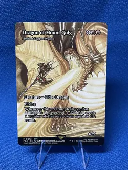 MTG Dragon of Mount Gulg - Ancient Copper Dragon Final Fantasy Non-Foil - Image 1