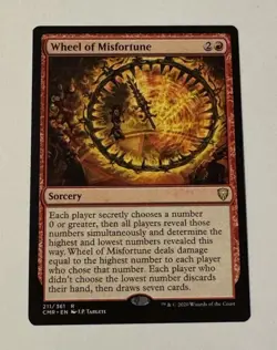 MTG Wheel of Misfortune - Commander Legends NM - Image 1