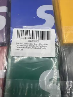 600 (100x 6 Colors) MTG Matte Card Sleeves For Trading Cards Magic Gathering - Image 2