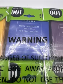 600 (100x 6 Colors) MTG Matte Card Sleeves For Trading Cards Magic Gathering - Image 4