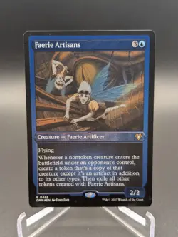 Faerie Artisans (Foil Etched) Commander Masters Foil - Image 1