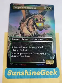 Dragonlord Dromoka (Rainbow Foil) Secret Lair Drop Foil - Image 3