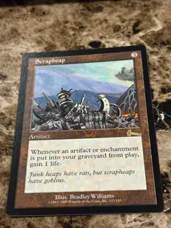 SCRAPHEAP Magic the Gathering MTG Urza's Legacy LP - B - Image 1