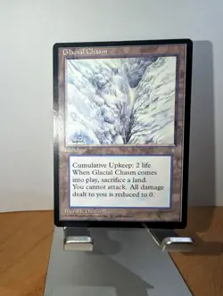 Glacial Chasm Ice Age MTG LP - Image 1
