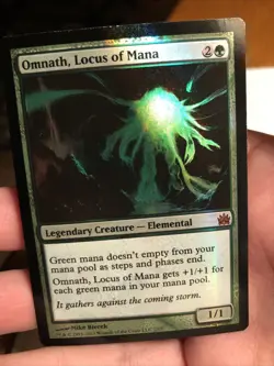 Omnath, Locus of Mana FOIL From the Vault: Legends NM MTG Magic - Image 2