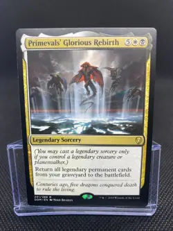 MTG Primevals' Glorious Rebirth - Dominaria NM/Reg English - Image 1
