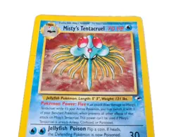 2000 POKEMON GYM HEROES 10/132 MISTY'S TENTACRUEL HOLO ENGLISH - Image 5