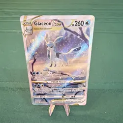 Pokemon Glaceon VSTAR Ultra Rare Full Art Holo GG40/GG70 Crown Zenith Galarian - Image 1