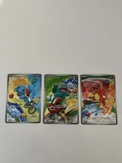 Pokemon First Partner Illustration MEP Collection Bulbasaur Charmander Squirtle - Image 2