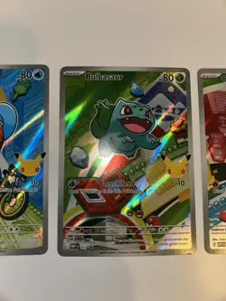 Pokemon First Partner Illustration MEP Collection Bulbasaur Charmander Squirtle - Image 4
