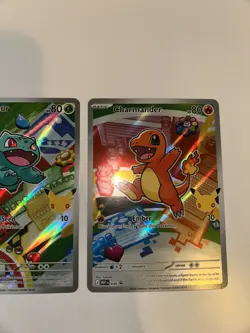 Pokemon First Partner Illustration MEP Collection Bulbasaur Charmander Squirtle - Image 5