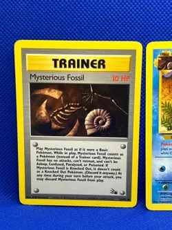 Pokemon Tcg Mysterious Fossil 62/62 Omanyte 52/62 Omastar 40/62 Fossil Non Holo - Image 2