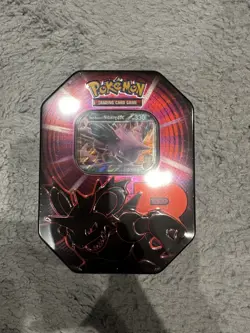 Pokemon TCG | Destined Rivals | Team Rocket Nidoking | Tin | Sealed - Image 1