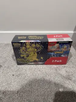 Pokemon Scarlet & Violet Surging Sparks Elite Trainer Box Pikachu English - Image 1