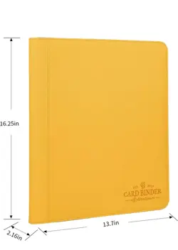 pokemon Laser Engraved 9 Pocket Meowth Top Loader Binder (Made To Order) - Image 2