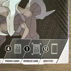 Pokemon TCG Unova Heavy Hitters Premium Collection Box 12 Boosters 4 Promo 1 Ov… - Image 5