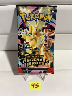 (HEAVY)🔥 22.60g Pokemon TCG Ascended Heroes Booster Pack Factory Sealed✅ - Image 2