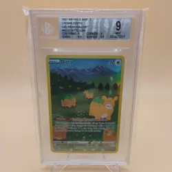 Ditto #GG22/GG70 Crown Zenith: Galarian Gallery Holo Ultra Rare Pokemon BGS 9 - Image 1