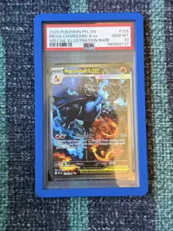 Pokemon Mega Charizard X ex Special Illustration Rare Holo PSA 10 125/094 Engli… - Image 1