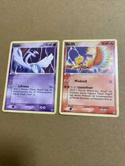 Pokemon Karten Sammlung | EX Unseen Forces | Lugia, Ho-Oh | Chase | Pokemon TCG - Image 1