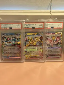 Eeveelution ex RR Sequential Set 2024 Pokemon Japanese Sv8A-Terastal Fest PSA - Image 4