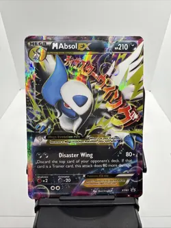 2015 Pokemon XY Black Star Promo M Absol EX - XY63 EX-NM - Image 1