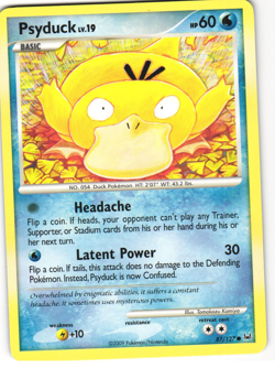 Psyduck Common Pokemon TCG Platinum 87/127 MP - Image 1