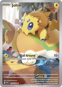 Joltik #196 Full Art - Pokemon Paradox Rift 2023 - Ungraded Near Mint - Image 1