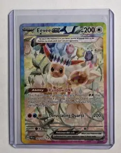 2025 Pokemon Prismatic Evolutions #167/131 Eevee ex - Image 1