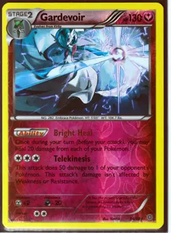 2015 POKEMON GARDEVOIR 54/98 (Discontinued) XY ANCIENT ORIGINS-RARE-REVERSE HOLO - Image 1