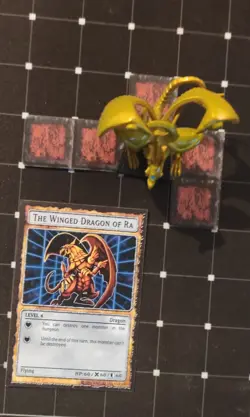 Dungeon Dice Monsters Yugioh Custom Winged dragon of Ra - Image 3