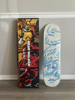 Bear Walker x Yu-Gi-Oh! Silfer the sky dragon blueprint Secret Rare 1/100 - Image 1