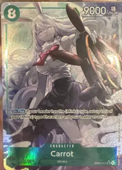 Carrot Alternate Art Foil EB04-013 The Azure Sea's Seven One Piece Pack Fresh 💎 - Image 3