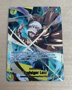 One Piece TCG English Trafalgar Law - OP10-119 (SP) PRB02 Near Mint Ungraded - Image 1