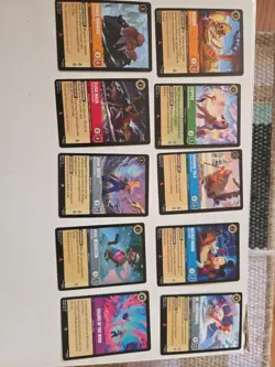 Disney Lorcana Lot Of 30 (Sr, Rares, Foils) Foils First Picture - Image 2
