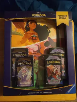 Disney Lorcana The First Chapter Rise of Floodborn Portfolio Bundle - Image 1