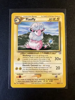 Flaaffy 34/111 Neo Genesis Set Unlimited Pokemon Card - Image 1