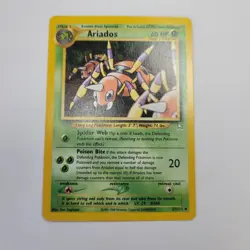 Pokemon TCG - 1x Ariados - Neo Genesis #27/111 - NM - Unlimited - Vintage - 2000 - Image 3